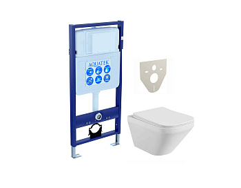 Сет унитаз + инсталляция Aquatek SET AQUATEK ЛИРА